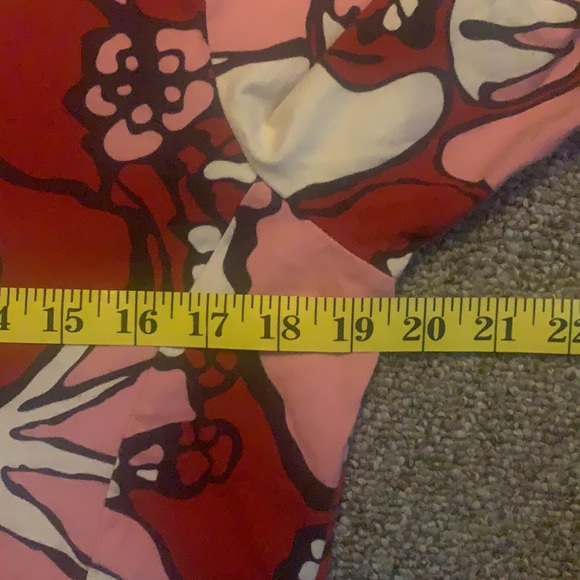 Patagonia Watergirl Women Sustainable Button Up Shirt Pink Red & White sz L - Picture 5 of 5